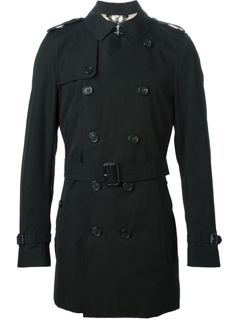 BURBERRY The Westminster – Extra-Long Trench Coat, Black | ModeSens