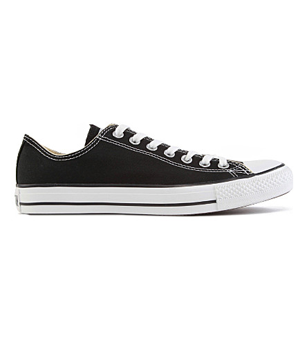 CONVERSE ALL STAR LOW-TOP CANVAS TRAINERS, BLACK CANVAS | ModeSens