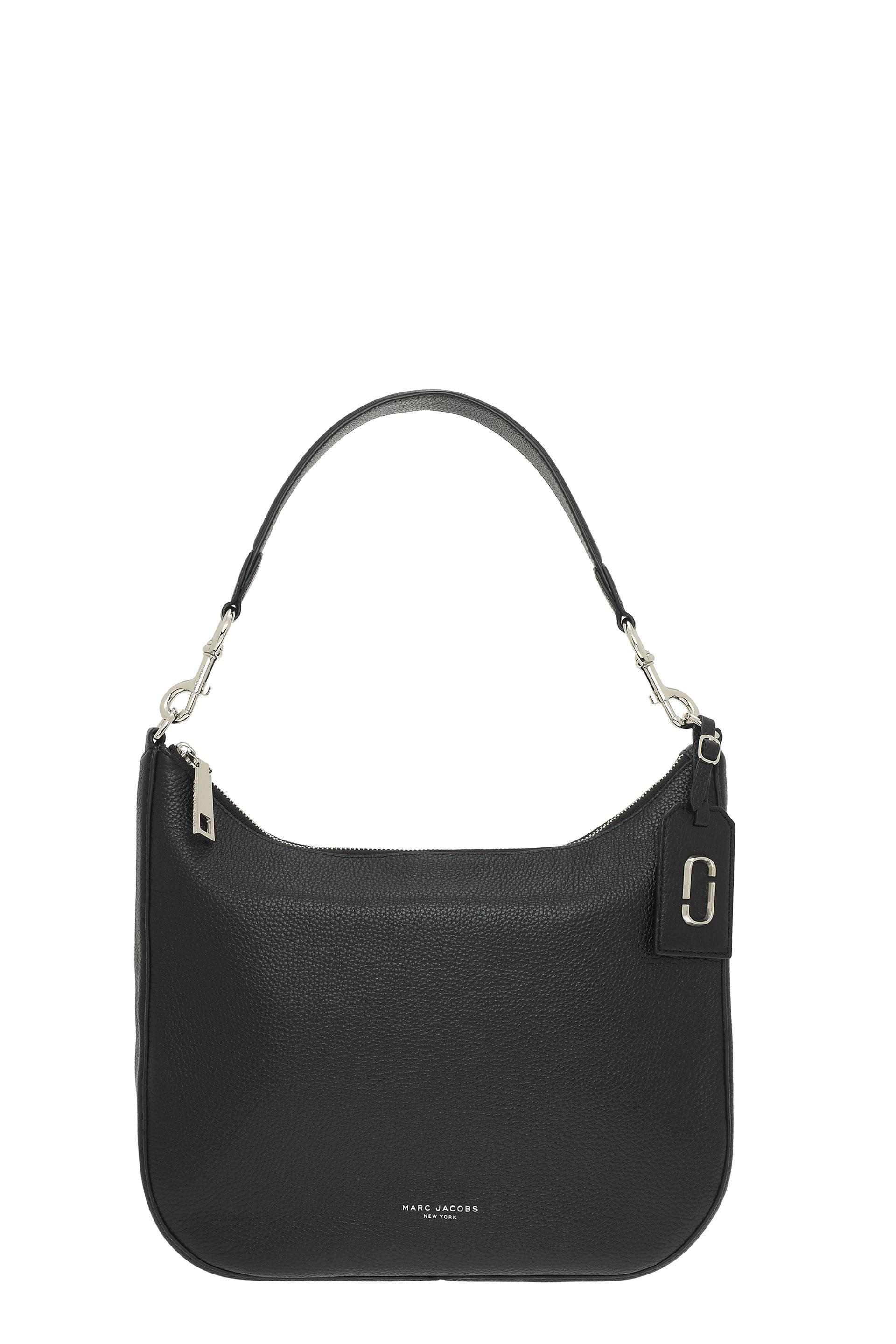 MARC JACOBS 'PIKE PLACE' LEATHER HOBO (NORDSTROM EXCLUSIVE), BLACK ...