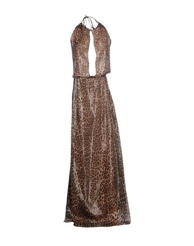 TAMARA MELLON Long Dress in Dark Brown | ModeSens