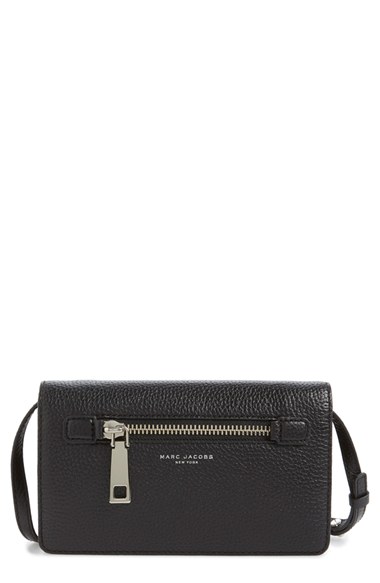 marc jacobs pebbled leather wallet