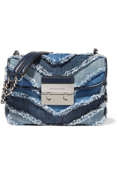 michael kors denim sloan bag