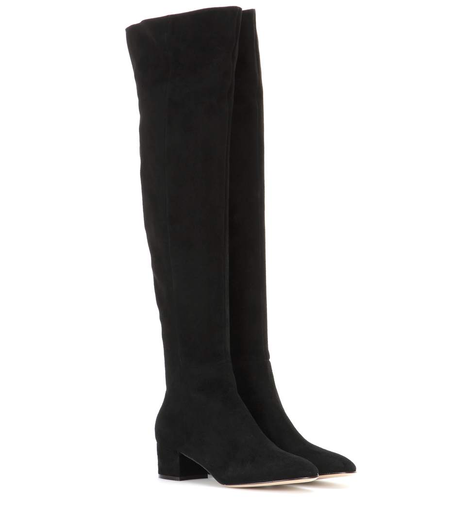 gianvito rossi over the knee suede boots