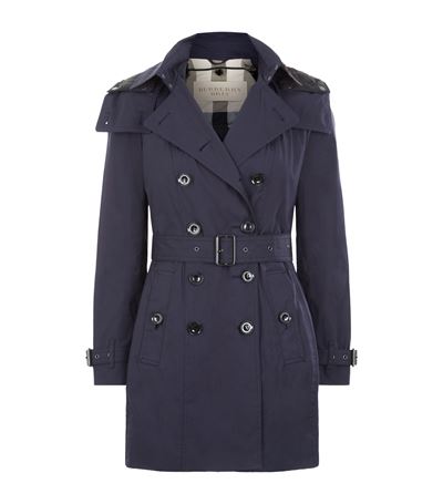 BURBERRY REYMOORE TRENCH COAT WITH QUILTED WARMER, BLUE | ModeSens