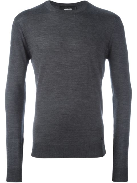 DSQUARED2 Pullover Jumper in Lead | ModeSens