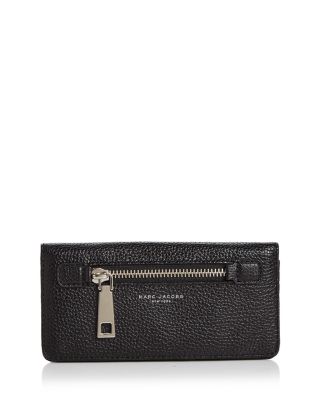 marc jacobs pebbled leather wallet