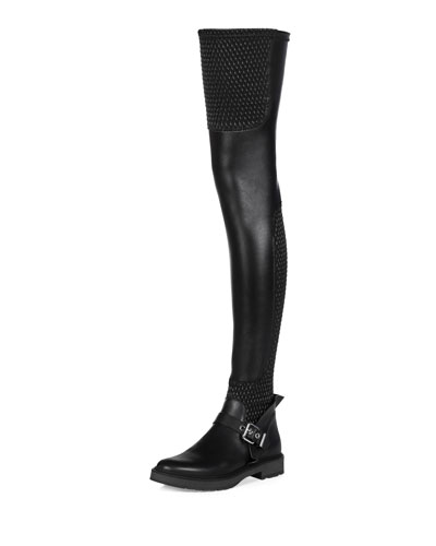 fendigraphy biker boots