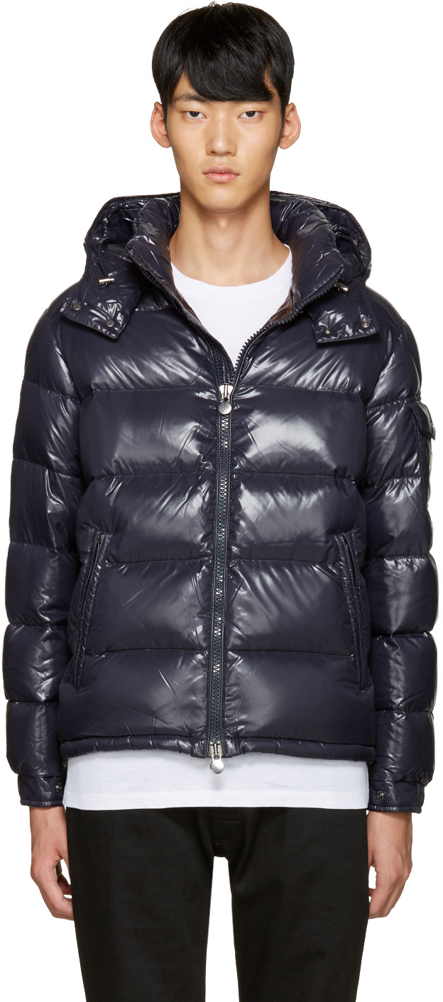Moncler Quilted Shell Down Hooded Jacket In Black | ModeSens