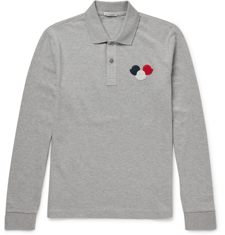 light grey moncler polo light grey moncler polo