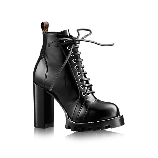 LOUIS VUITTON Star Trail Ankle Boot in Noir | ModeSens