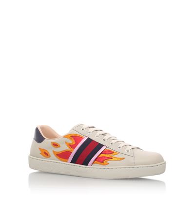 gucci flame ace sneakers