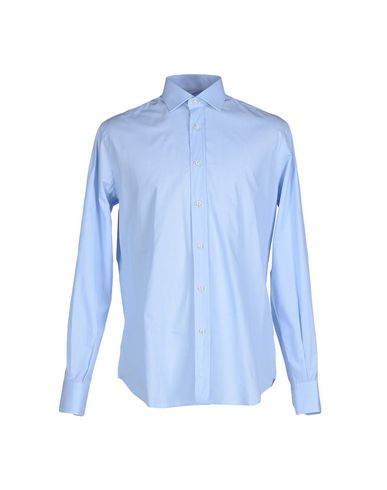 Pierre Balmain Solid Color Shirt In Sky Blue | ModeSens