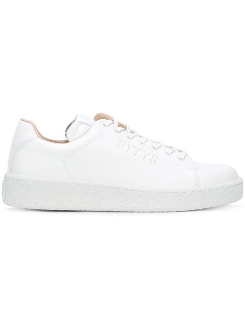 EYTYS ACE LOW-TOP LEATHER TRAINERS, WHITE | ModeSens