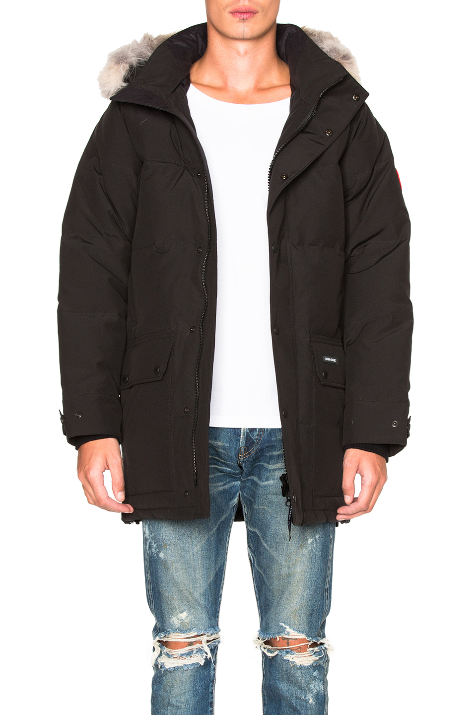 canada goose carson parka black label canada goose carson parka black label