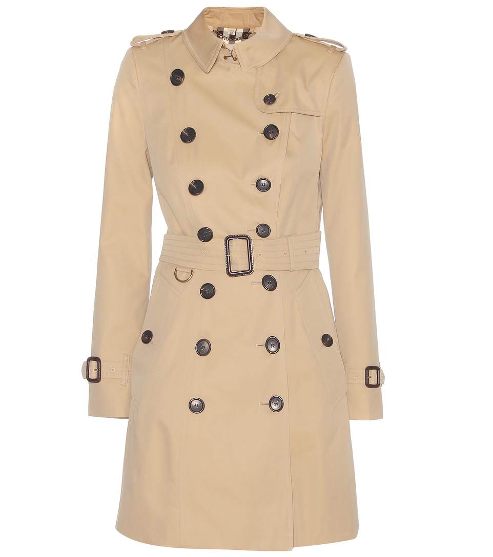 BURBERRY SANDRINGHAM CLASSIC DOUBLE BREASTED TRENCH, TAN | ModeSens