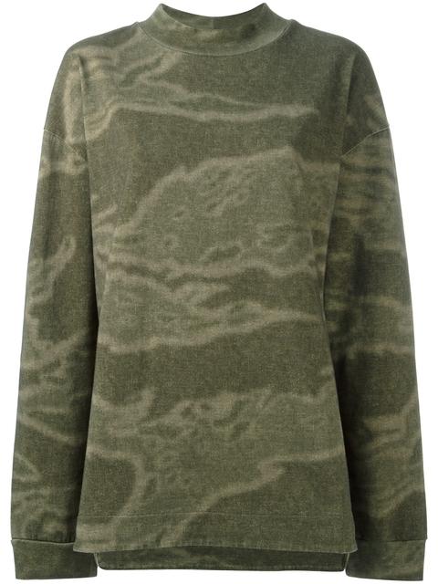 Yeezy Season 3 Camouflage Print Sweatshirt | ModeSens