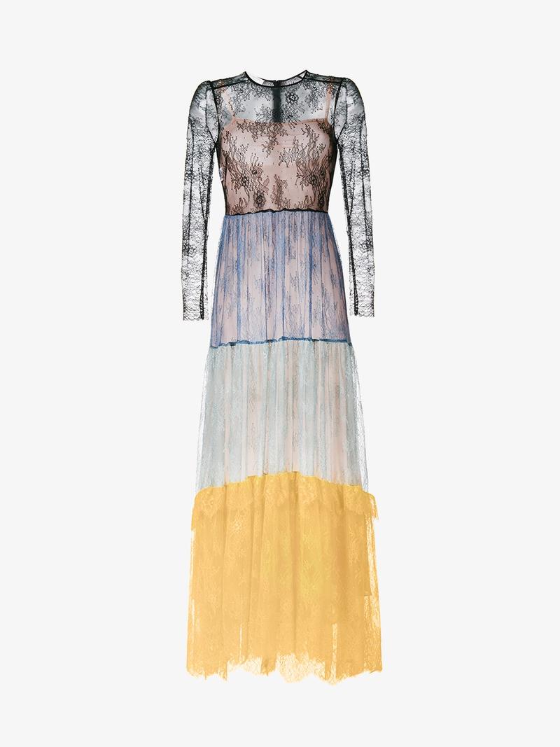 philosophy di lorenzo serafini high low gown
