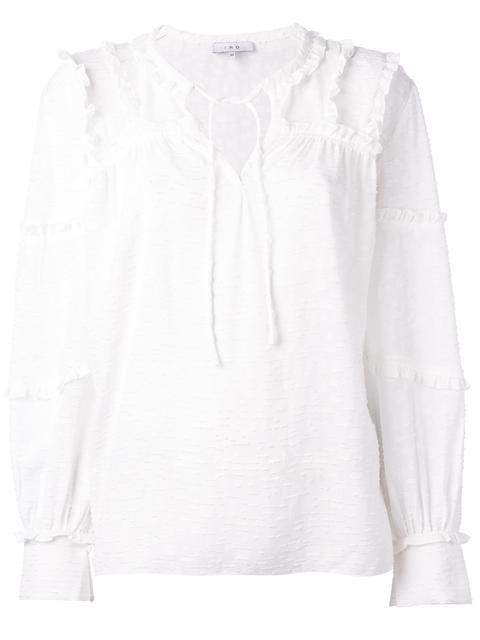 IRO MONTANA BLOUSE, WHITE | ModeSens