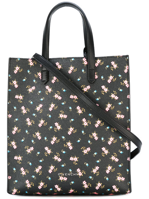 GIVENCHY MEDIUM PINK HIBISCUS PRINTED STARGATE IN BLACK, FLORAL ...
