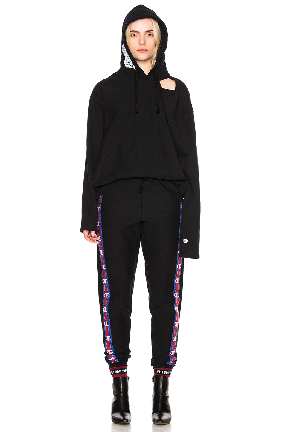 vetements x champion sweatpants