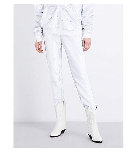 sequin jogging bottoms