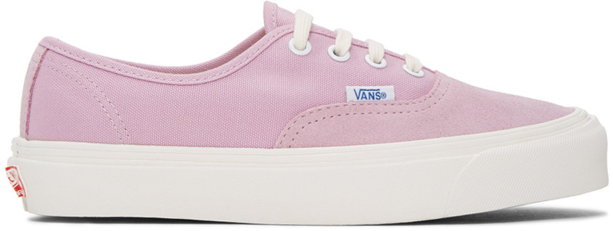 Vans Og Authentic Lx Suede And Canvas Sneakers, (Suede/Canvas) Fragrant ...