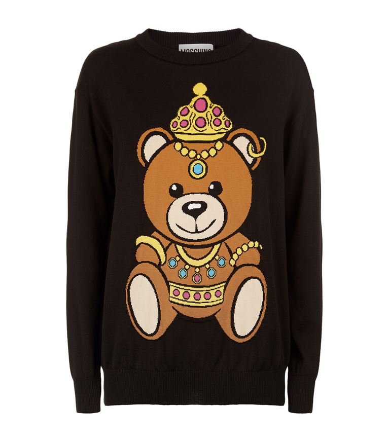 moschino teddy bear jumper