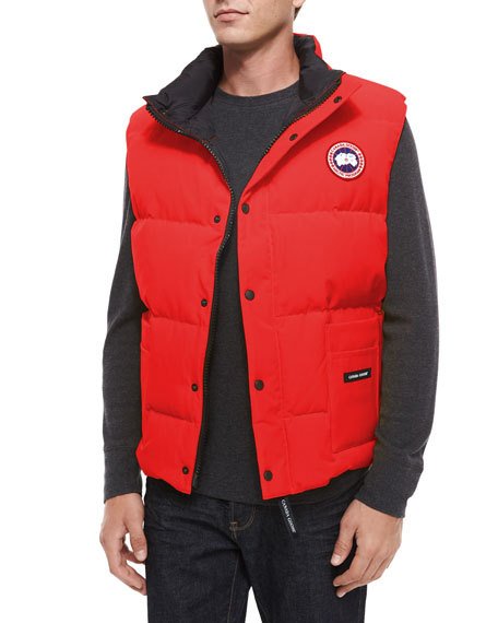 canada goose red gilet canada goose red gilet