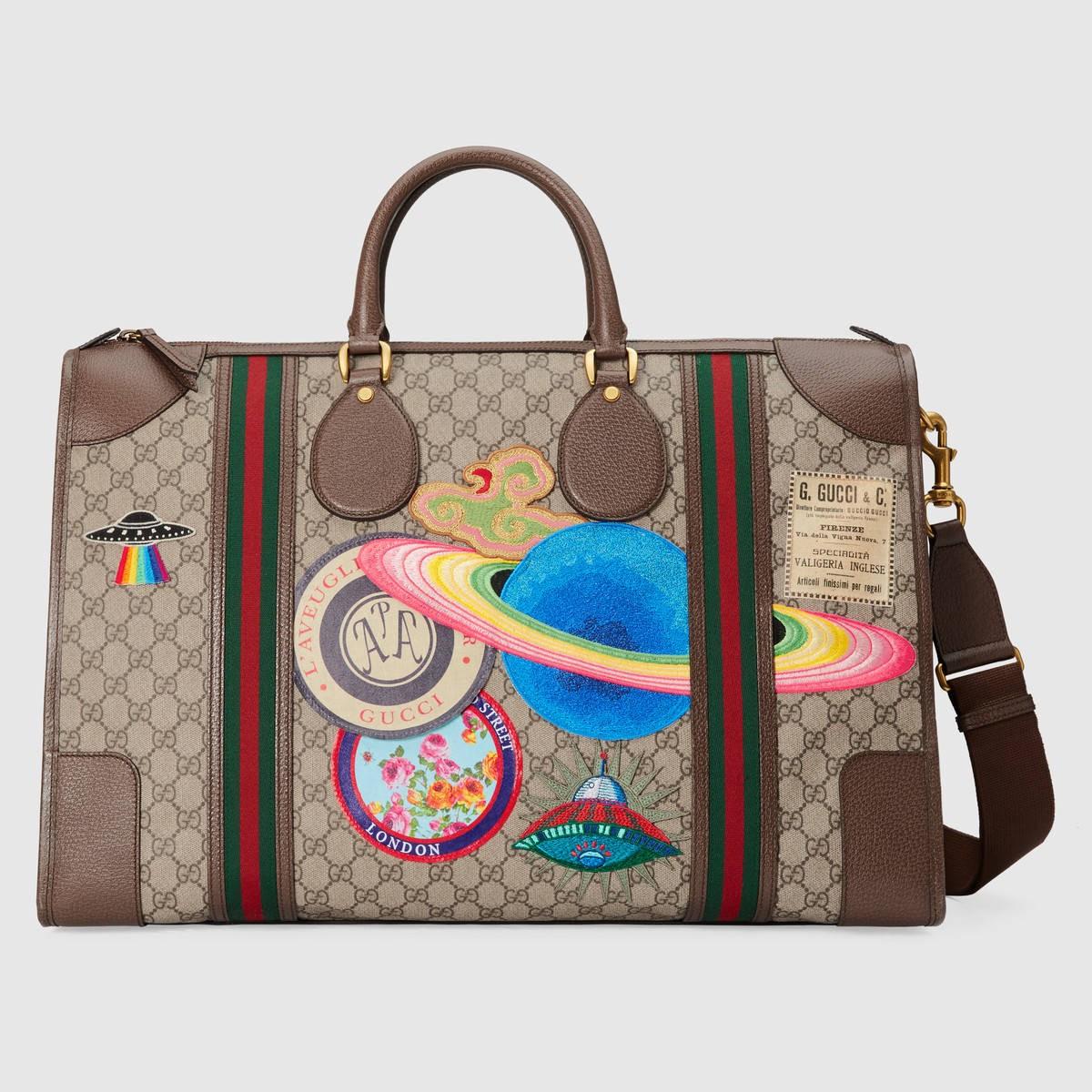 gucci night courrier duffle bag