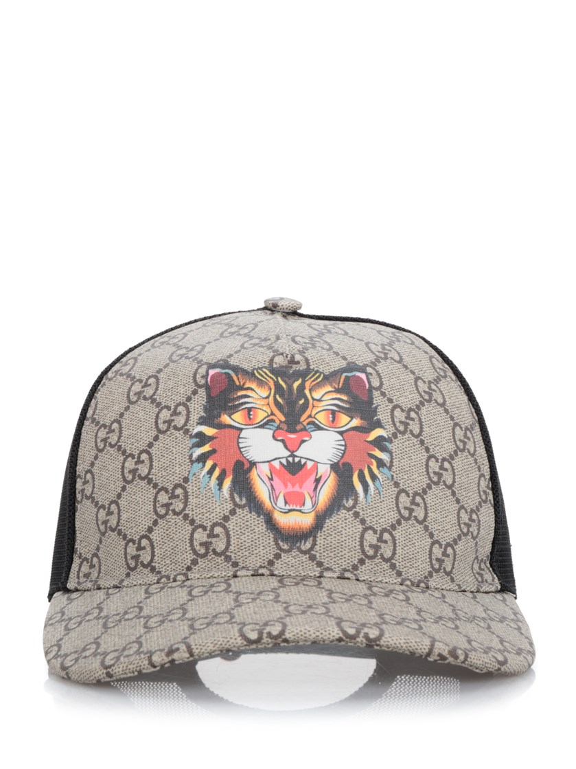 angry cat gucci cap