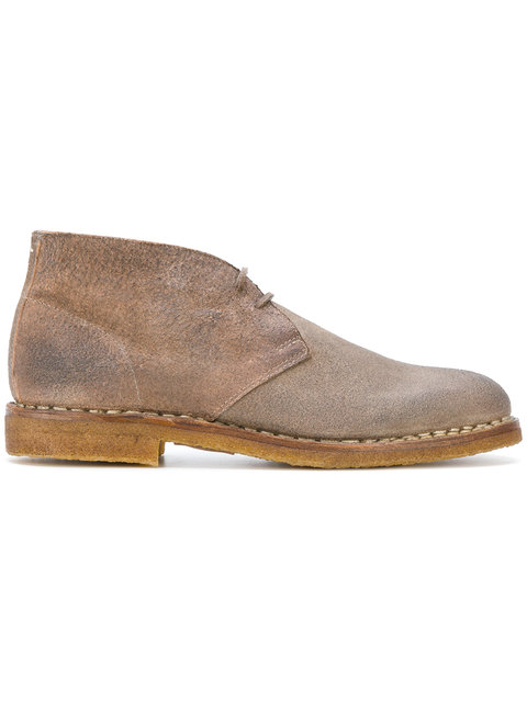 maison margiela lace up boots