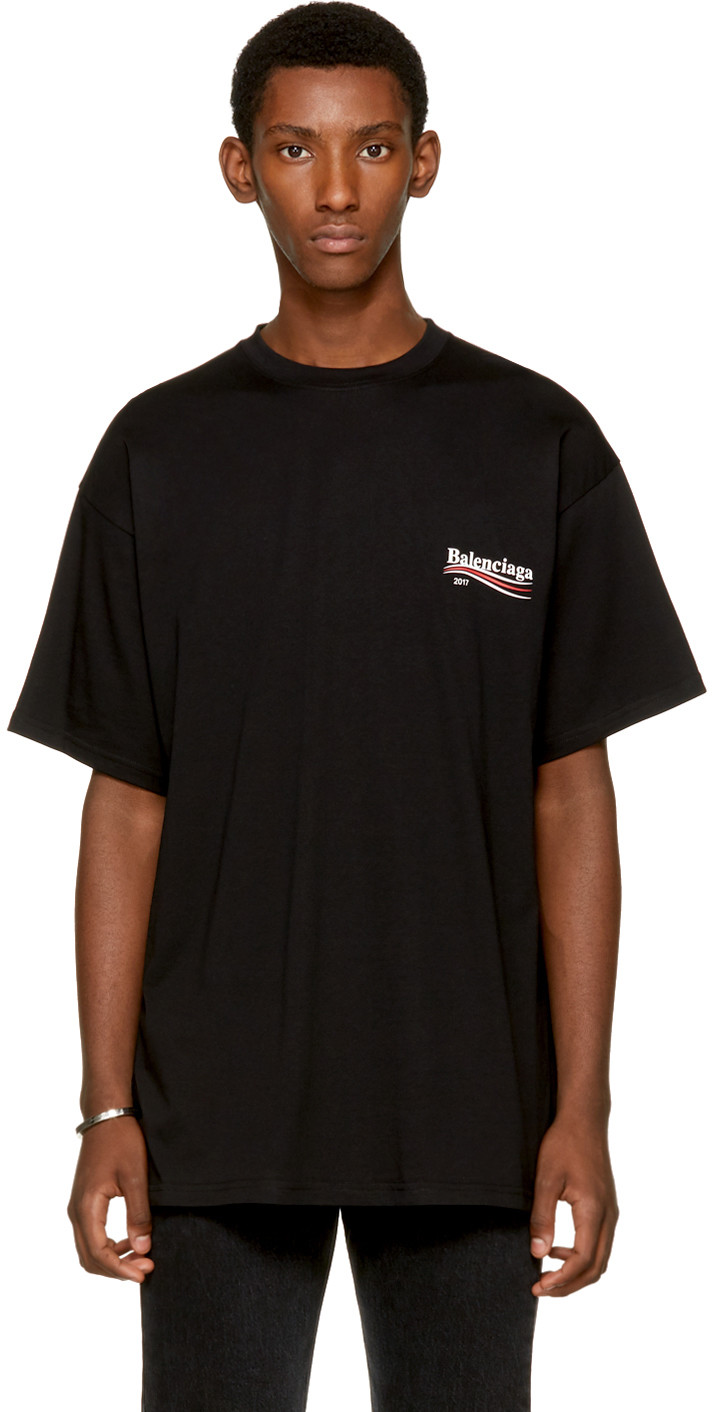 balenciaga tee size chart