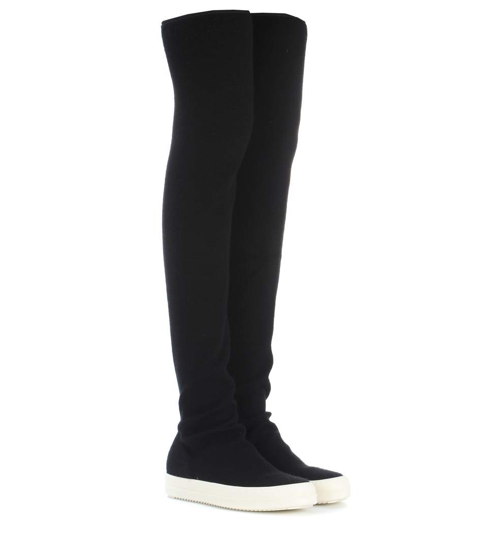 rick owens stocking sneakers