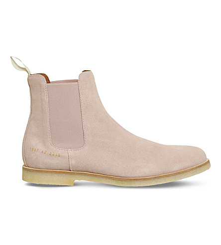 chelsea boots pink sole