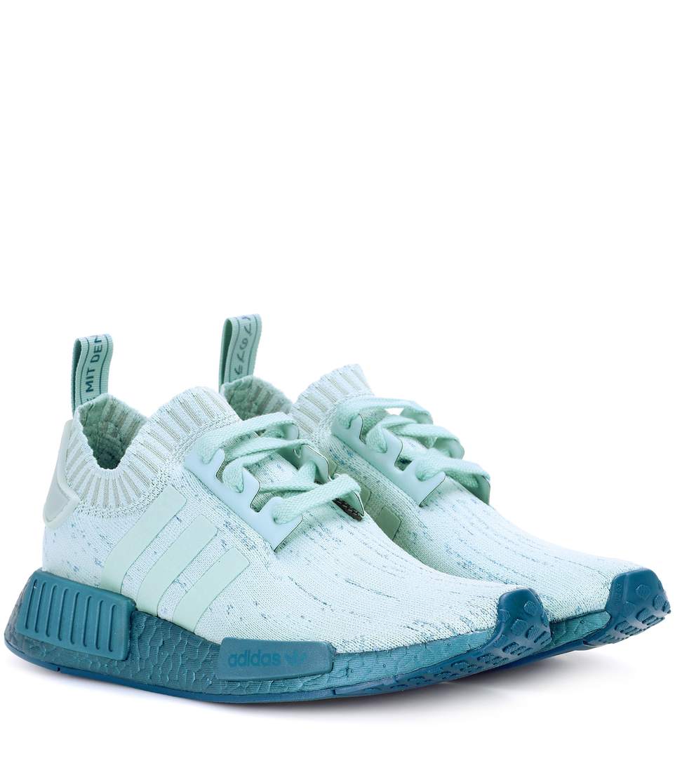 Adidas Nmd_R1 Primeknit Sneakers Green Adidas Nmd_R1 Primeknit Sneakers Green