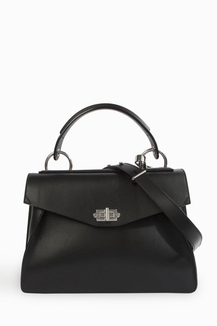 PROENZA SCHOULER Hava Medium Top Handle Bag, Black | ModeSens