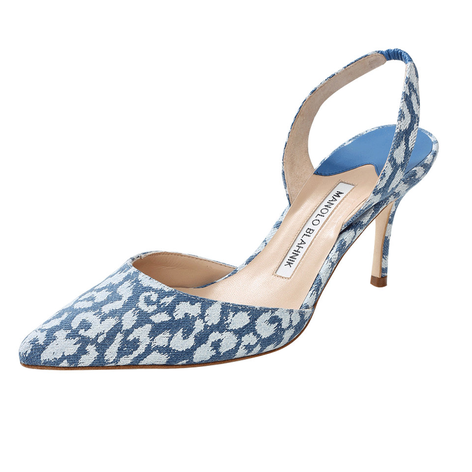 manolo blahnik denim