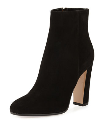 Gianvito Rossi Rolling 85 Suede Ankle Boot, Klack | ModeSens