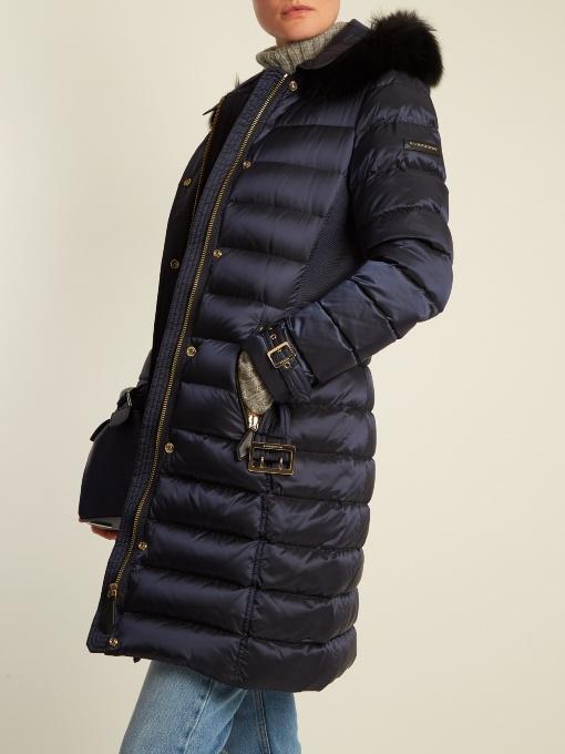 burberry dalmerton down puffer coat