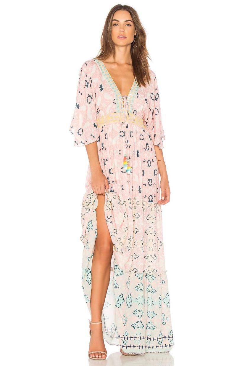 HEMANT AND NANDITA X Revolve Maxi Dress in Multi | ModeSens