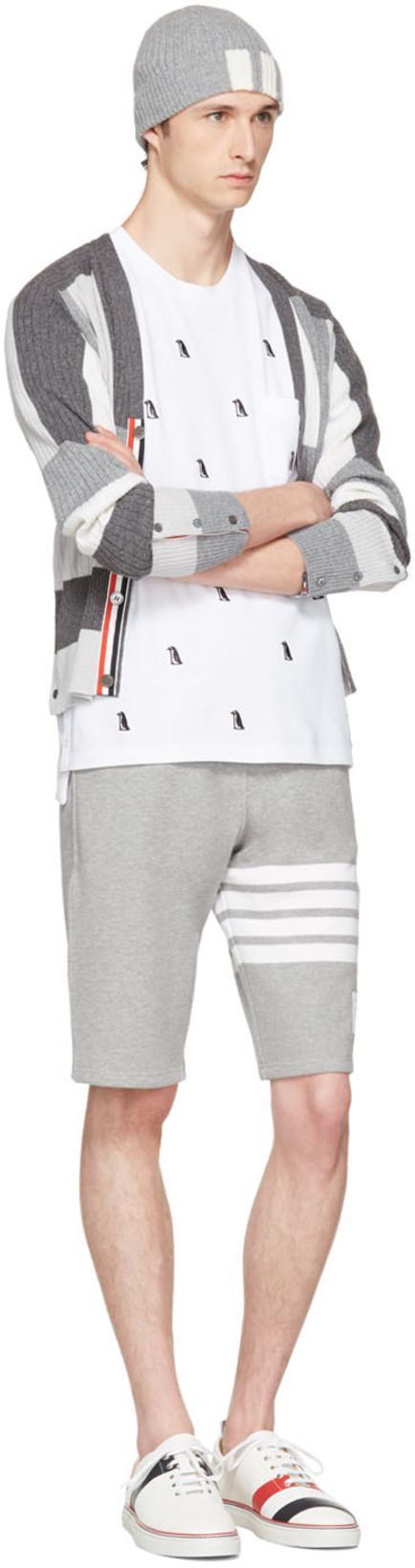 thom browne sweat shorts